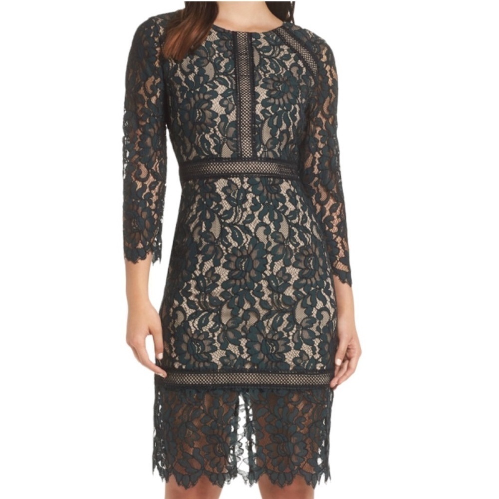 NWT Vince Camuto Floral Lace Dress